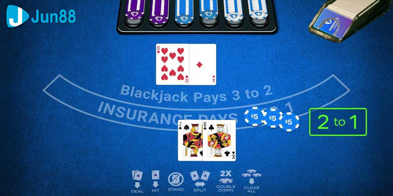 Blackjack online Jun88 là sản phẩm vô cùng hấp dẫn tại nhà cái này