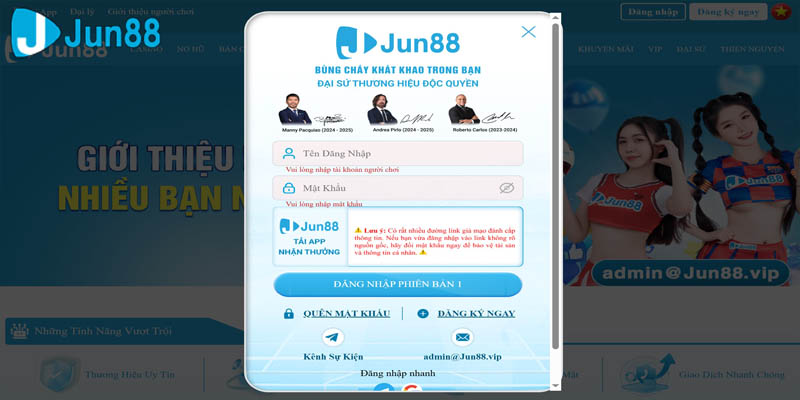 Hướng dẫn đăng nhập Jun88 nhanh chóng, an toàn cho người mới